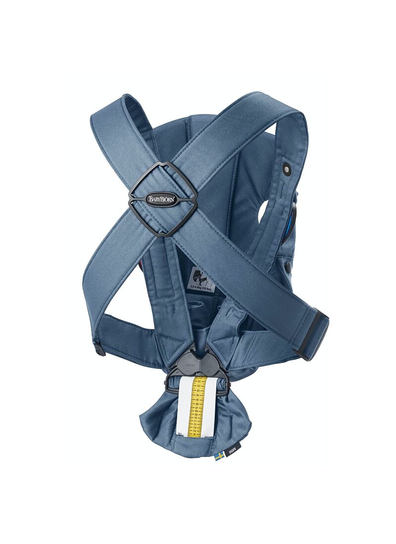 BABY CARRIER MINI WOVEN VINTAGE INDIGO