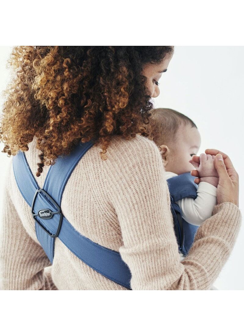 BABY CARRIER MINI WOVEN VINTAGE INDIGO