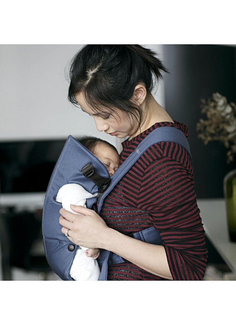 BABY CARRIER MINI WOVEN VINTAGE INDIGO