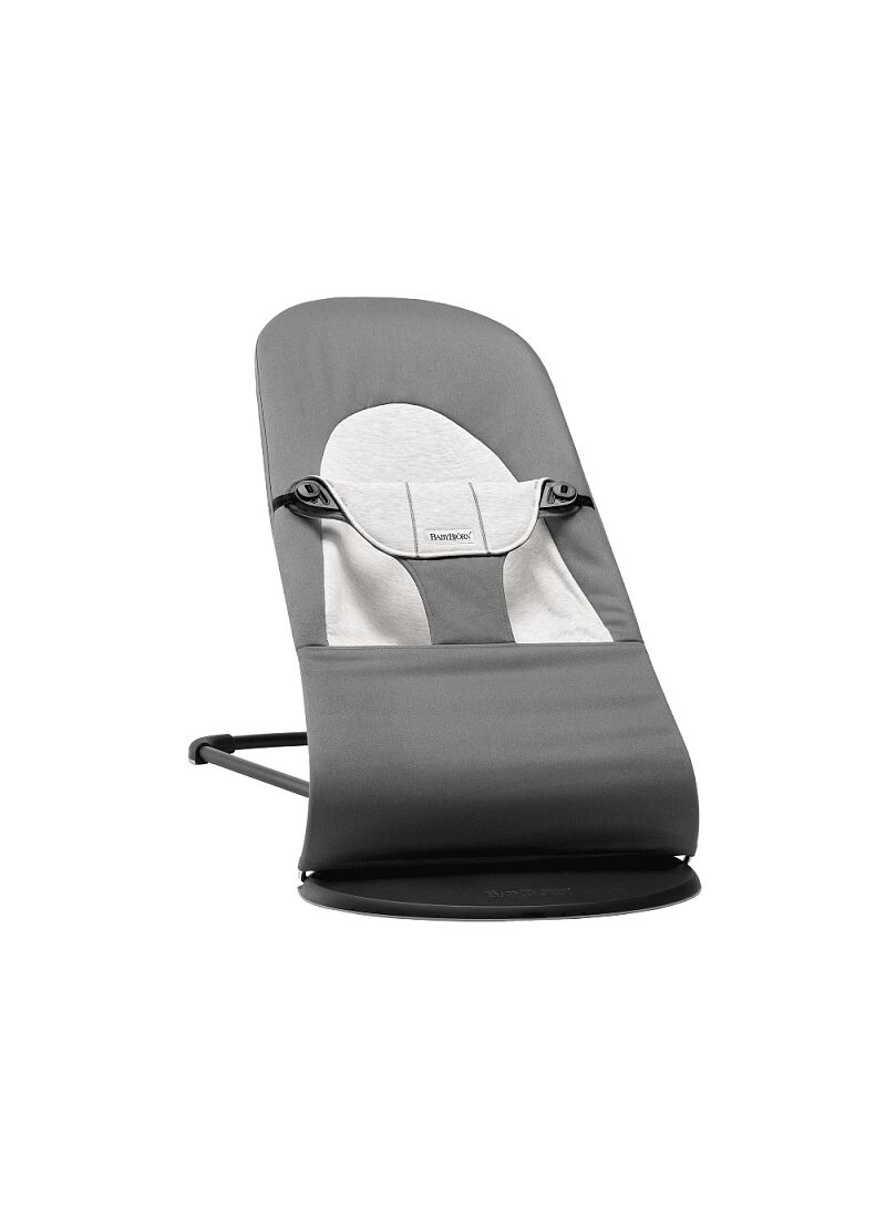 BABY BOUNCER BALANCE SOFT DARK GREY/GREY