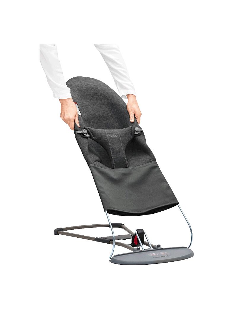 SEAT FABRIC FOR BOUNCER 3D JERSEY CHARCOAL GREY