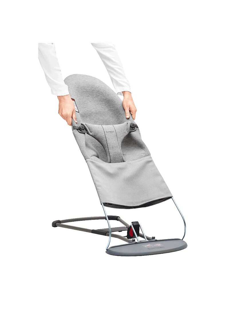SEAT FABRIC FOR BOUNCER 3D JERSEY LIGHT GREY