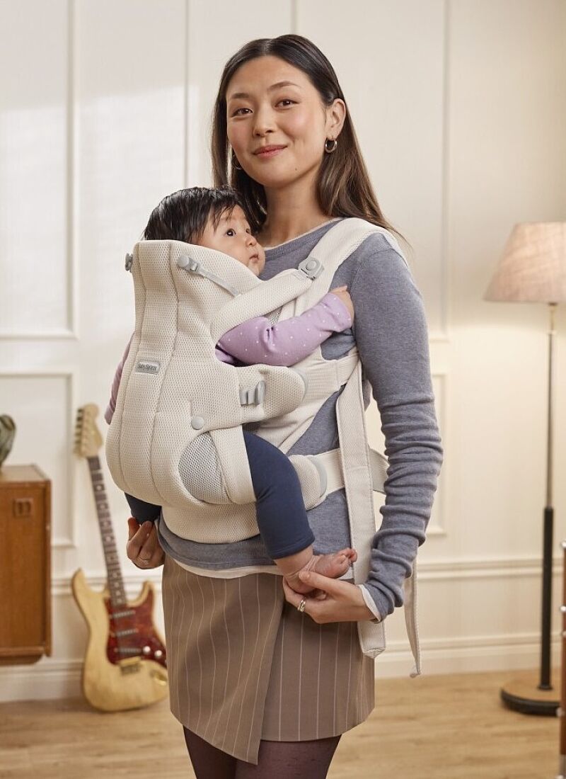 BABY CARRIER HOLD MESH CREAM