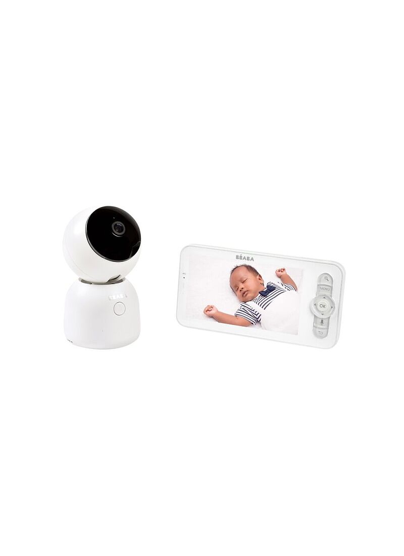 ZEN PREMIUM BABY INTERCOM WITH 360° CAMERA & SCREEN WHITE
