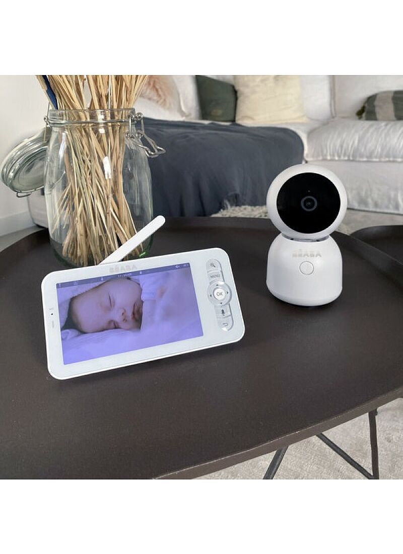 ZEN PREMIUM BABY INTERCOM WITH 360° CAMERA & SCREEN WHITE