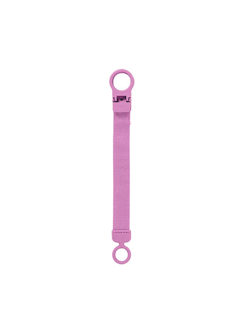 PACIFIER CLIP BUBBLEGUM