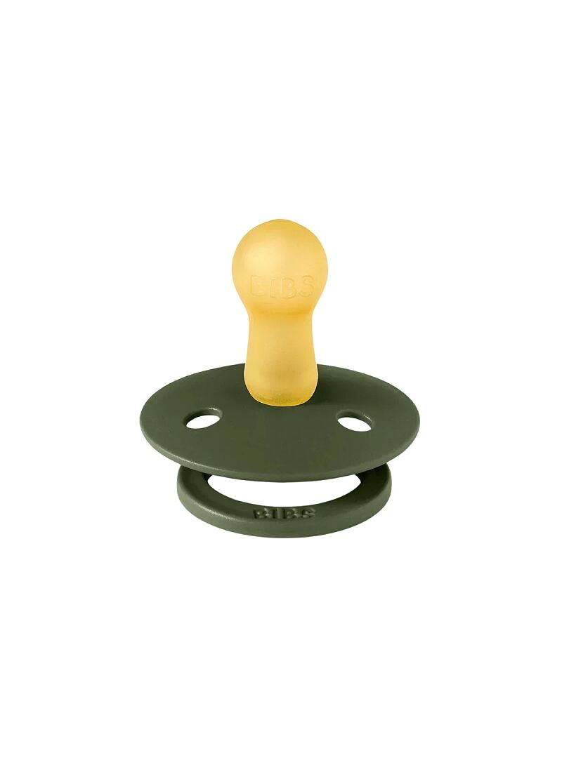 PACIFIER 2pcs COLOUR SAGE-HUNTER GREEN LATEX