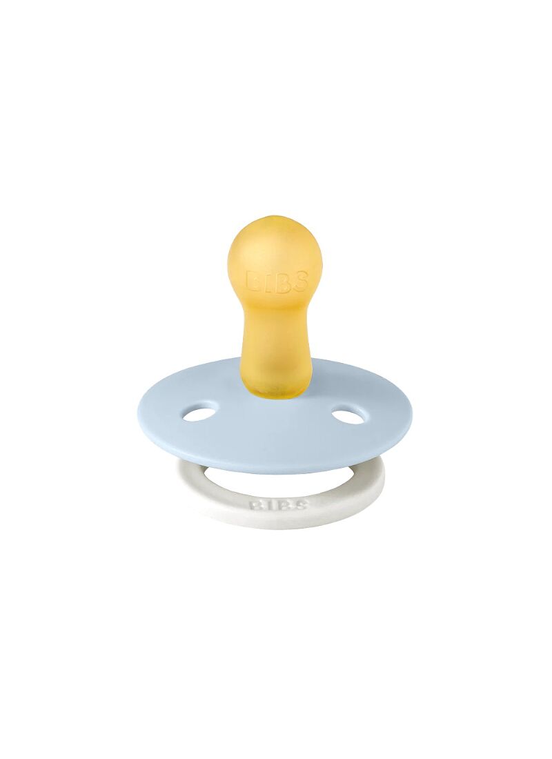 PACIFIER 2pcs COLOUR GLOW IRON-BABY BLUE