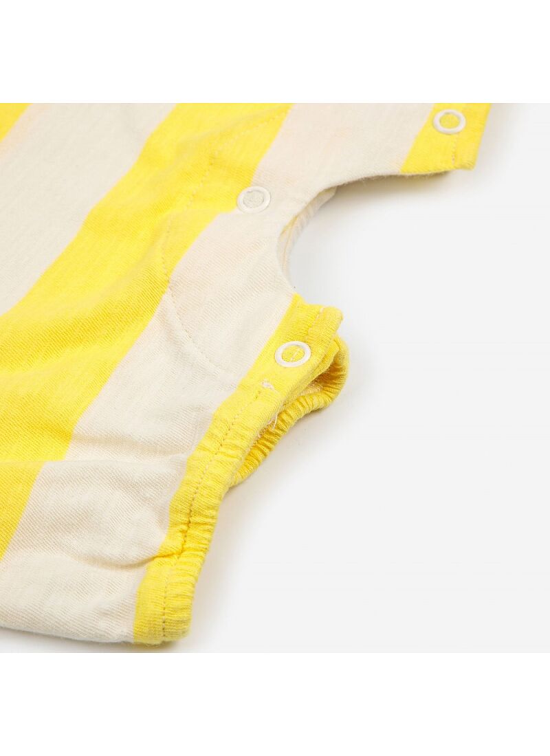 PLAYSUIT YELLOW STRIPES