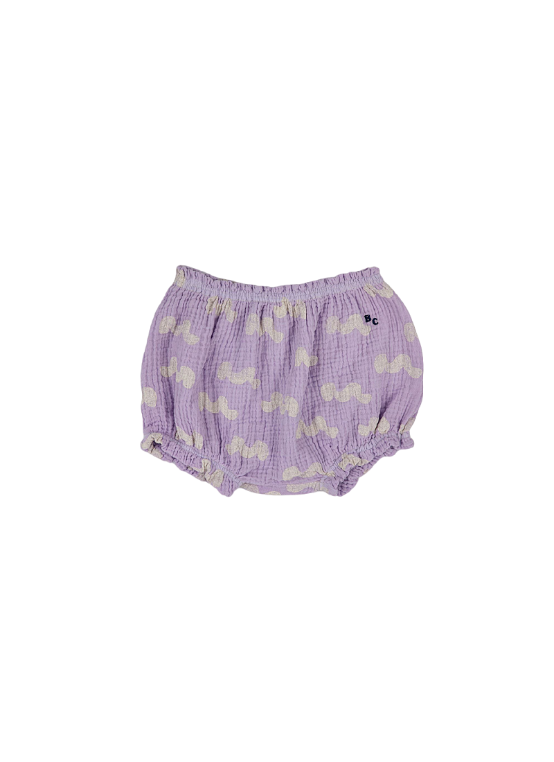 BLOOMERS RUFFLE WAVES ALL OVER