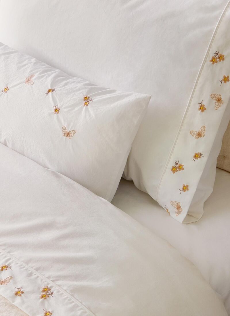 CRIB SHEET SET AURORA