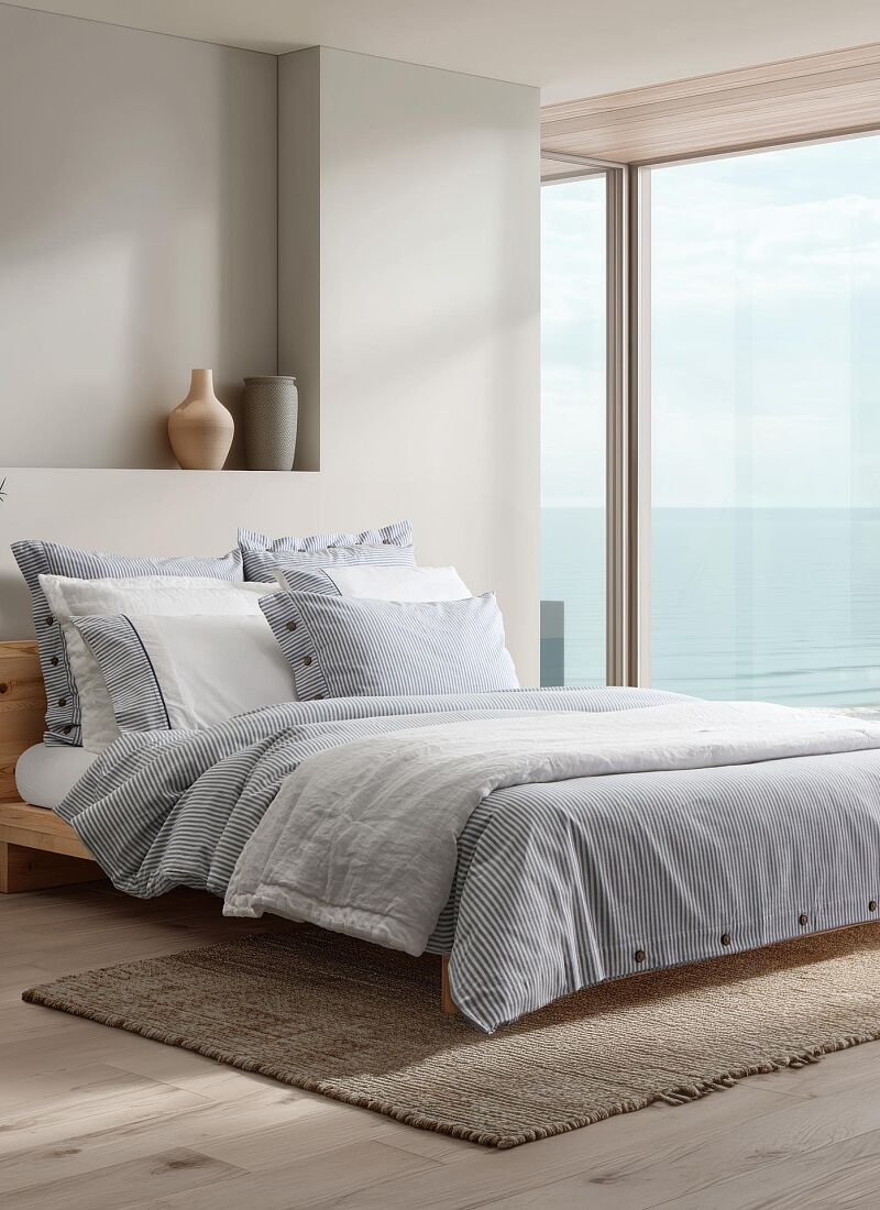 DOUBLE QUILT CRETA LINEN