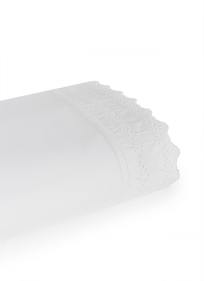 CRIB SHEET SET LUZ WHITE