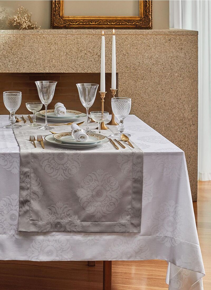 TABLECLOTH PALACE WHITE