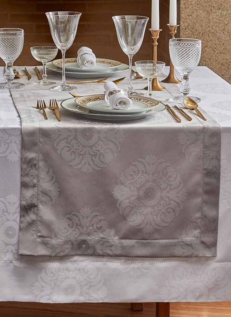 TABLECLOTH PALACE GREY