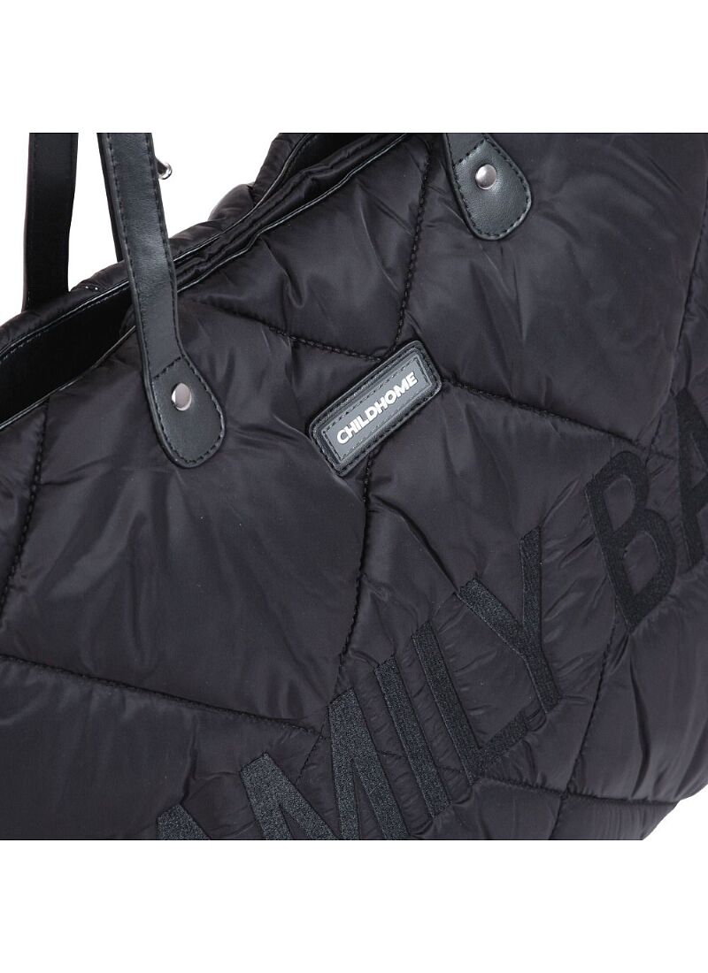 FAMILY BAG PUFFERED BLACK