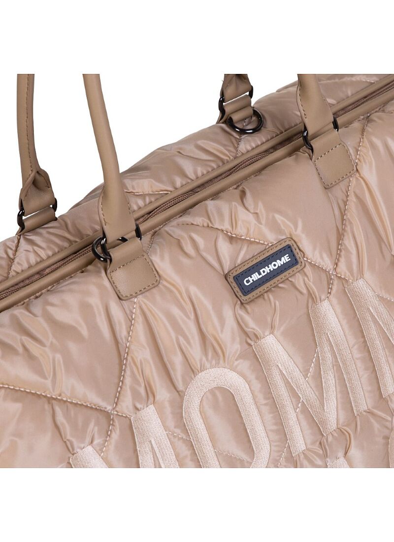 MOMMY BAG PUFFERED BEIGE