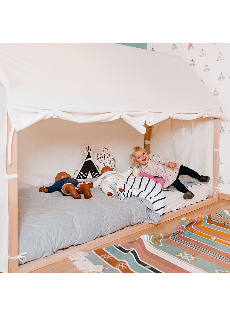 BED FRAME HOUSE NATURAL (90X200)