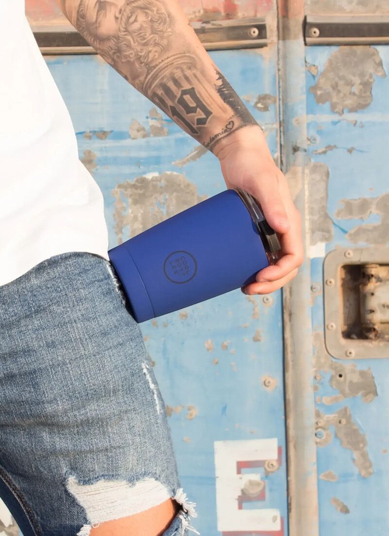 CUP THERMOS (330ML) BLUE