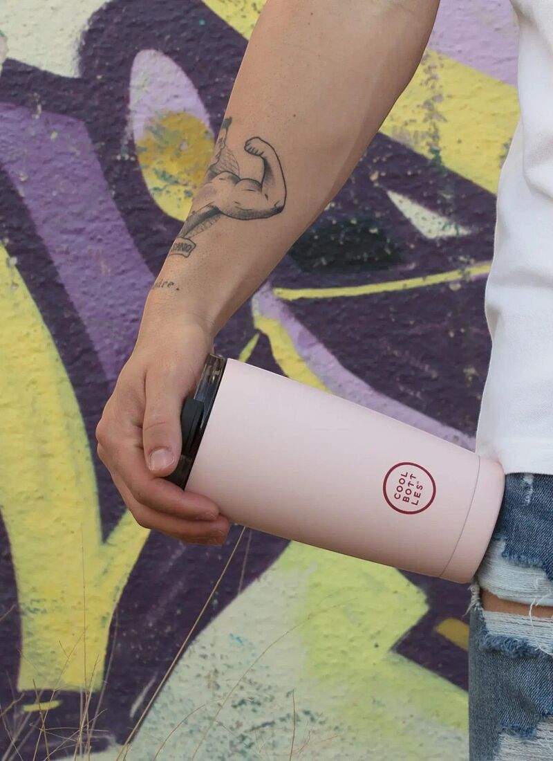 CUP THERMOS (330ML) BABY PINK