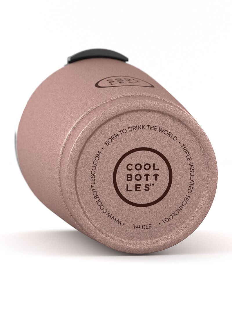 CUP THERMOS (330ML) METALLIC PINK