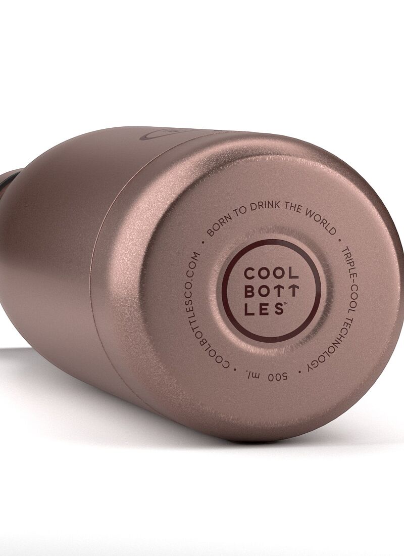 BOTTLE THERMOS (500ML) METALLIC PINK