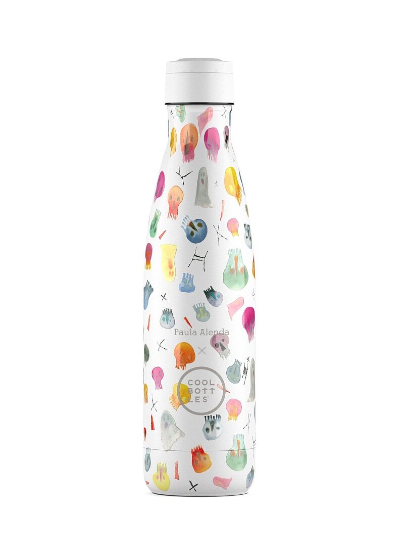 BOTTLE THERMOS (500ML) CRAZY SKULLS