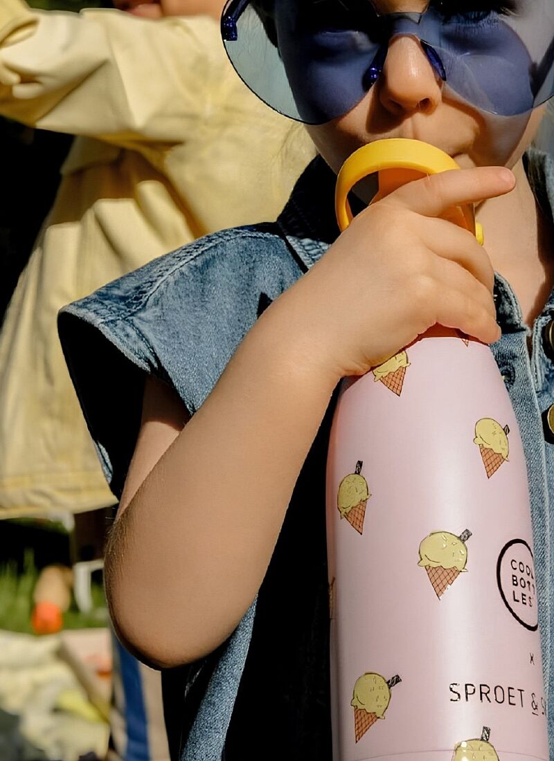 BOTTLE THERMOS (350ML) PINK SCOOP