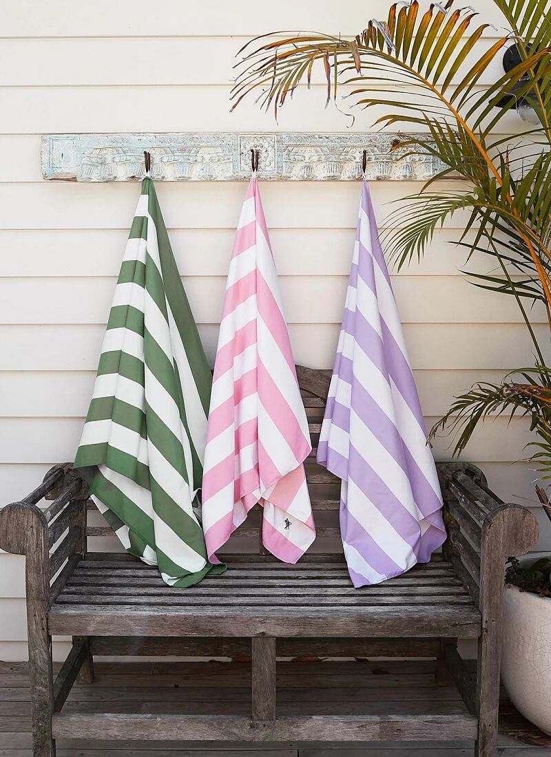 BEACH TOWEL CABANA CAYMAN OLIVE
