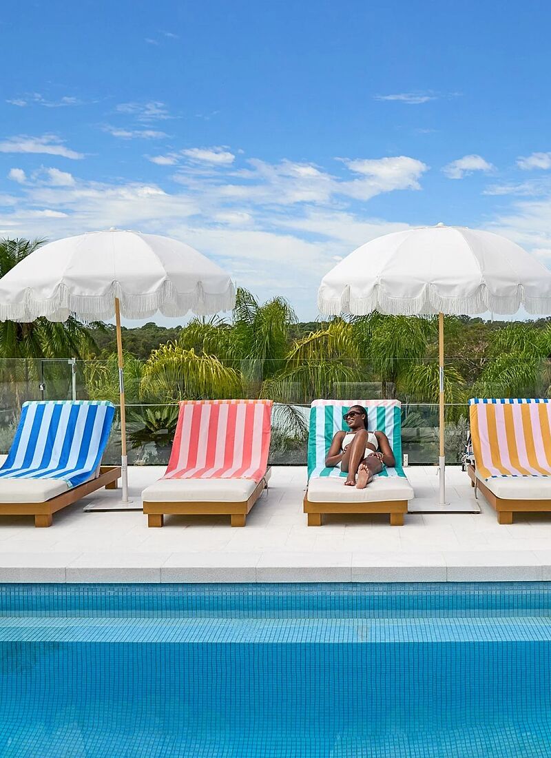 BEACH TOWEL MELLOW YELLOW