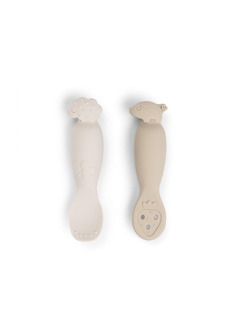 SPOON SET (2PCS) TINY FARM SAND