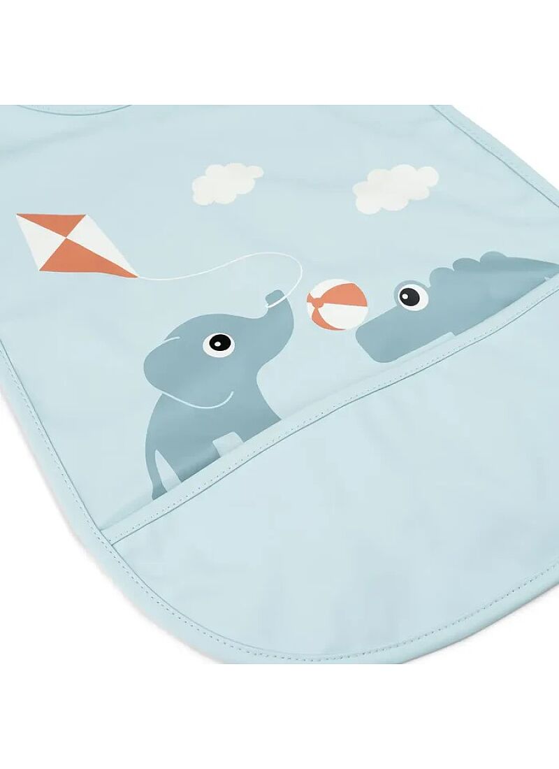 BABY BIB PLAYGROUND BLUE