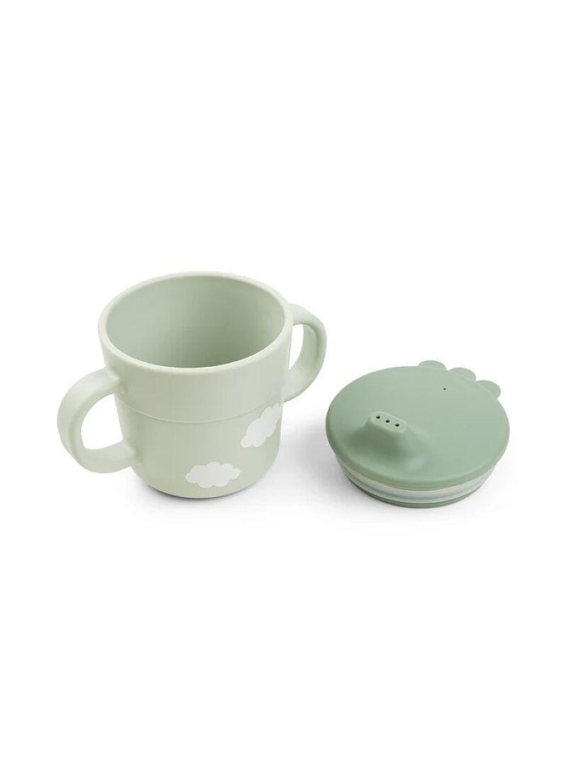 DINNER SET HAPPY CLOUDS GREEN
