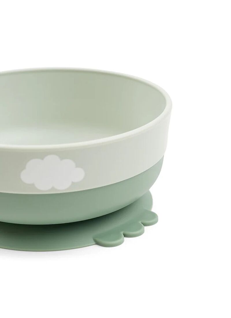 DINNER SET HAPPY CLOUDS GREEN