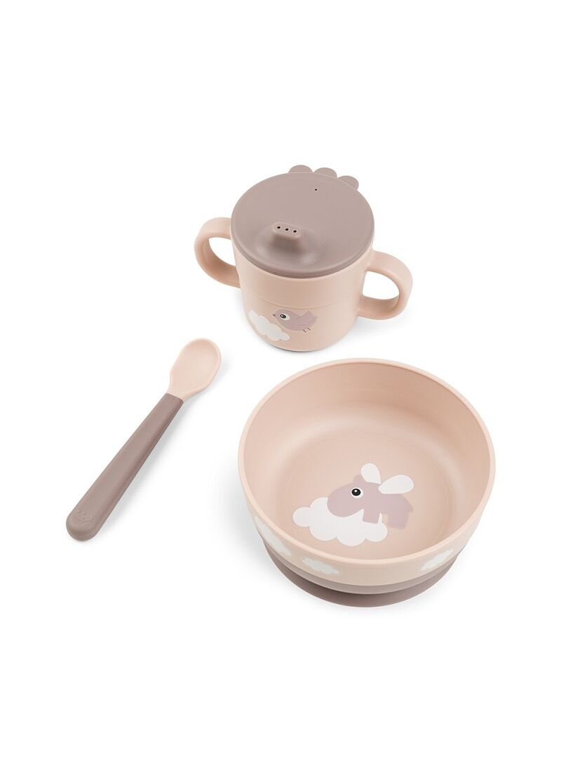 DINNER SET HAPPY CLOUDS POWDER