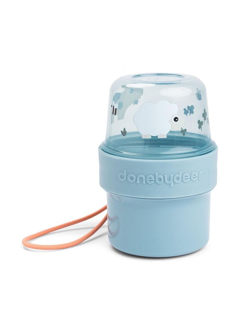 SNACK BOX S TO GO 2-WAY TINY FARM BLUE