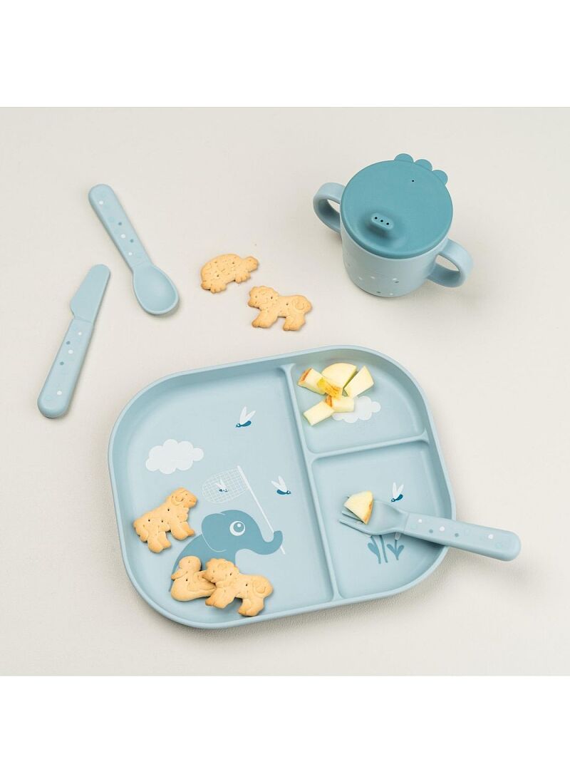 PLATE FOODIE ELPHEE BLUE