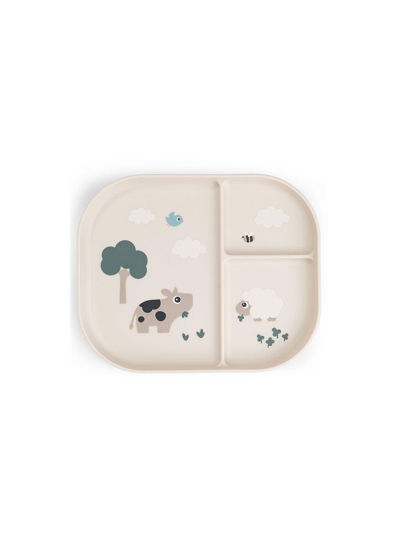 PLATE FOODIE TINY FARM SAND