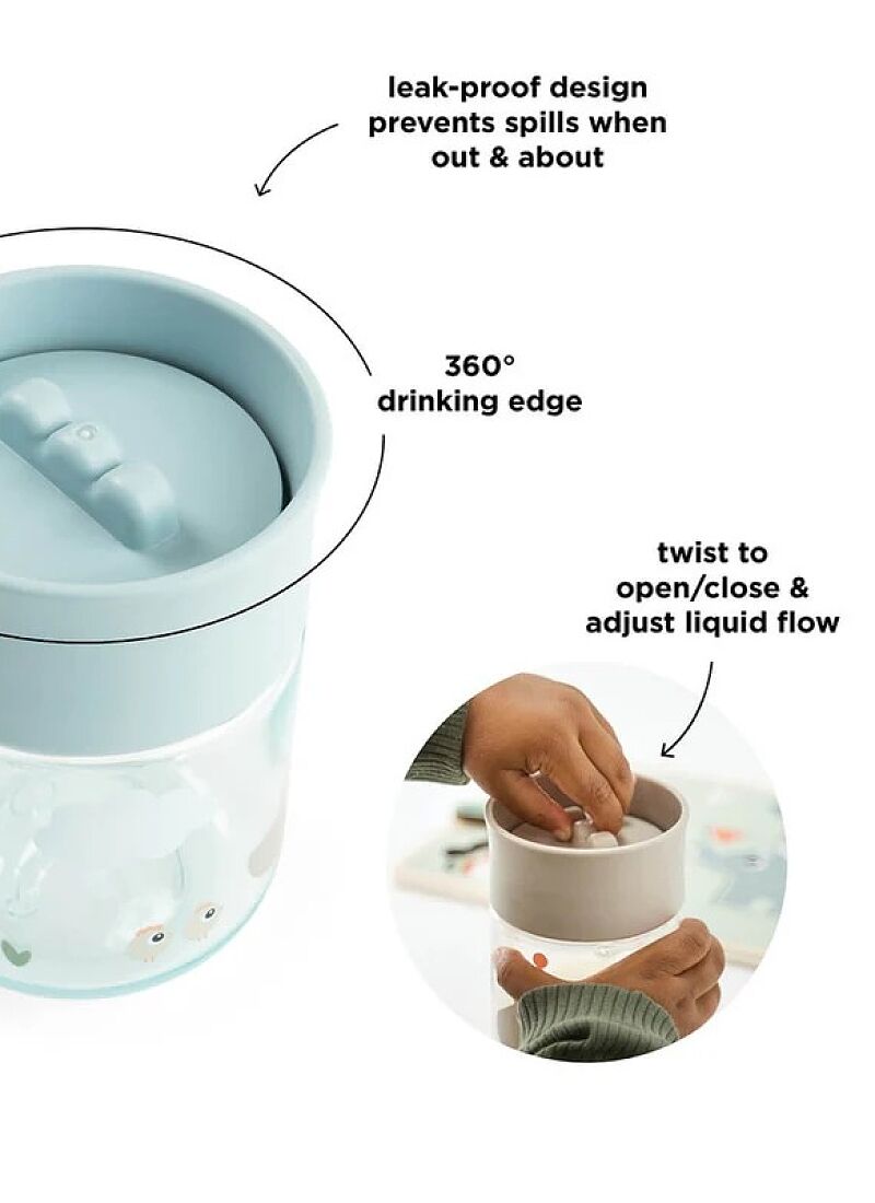 CUP 360° TINY FARM BLUE