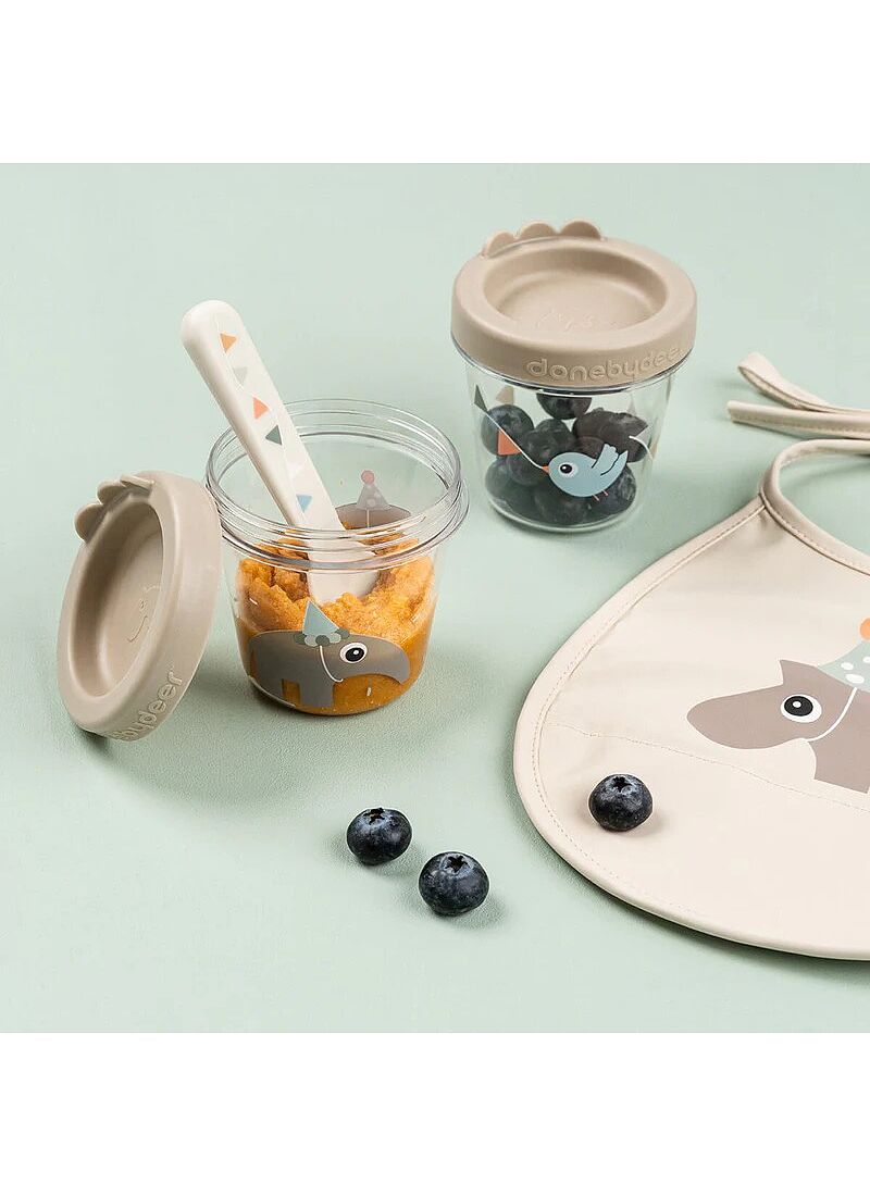 SNACK BOX SET 2PCS CELEBRATION SAND