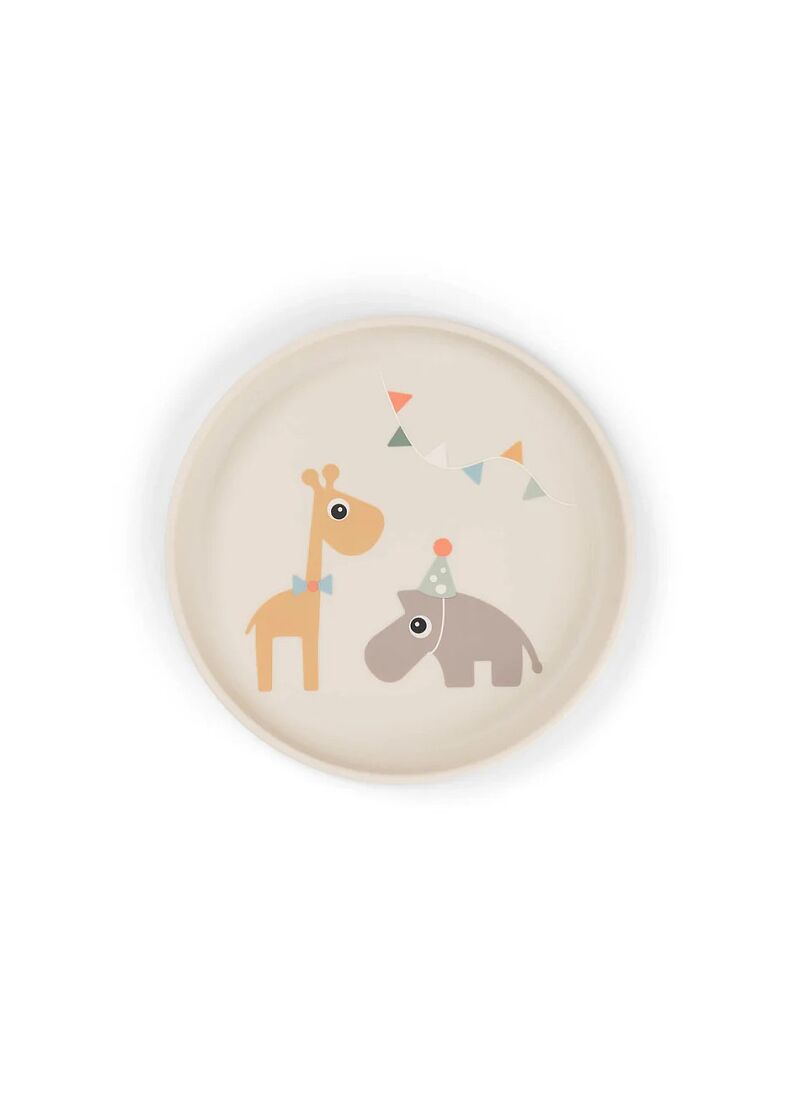 PLATE FOODIE CELEBRATION SAND