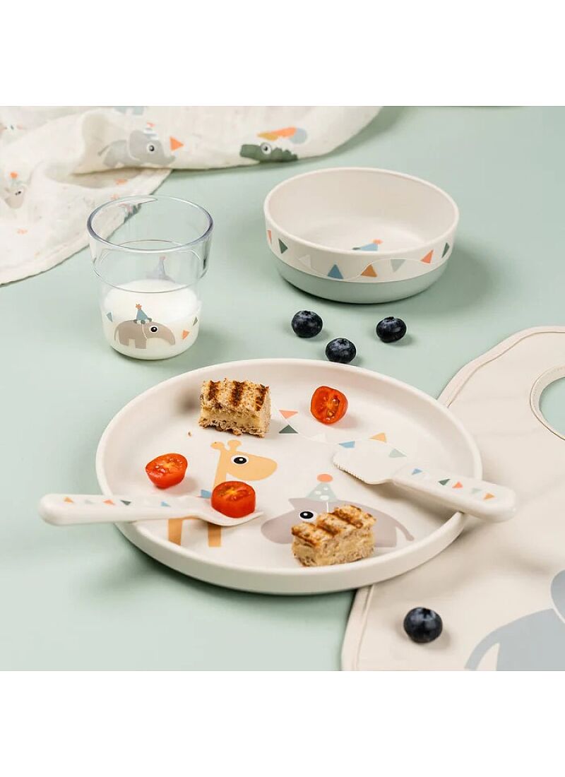 PLATE FOODIE CELEBRATION SAND