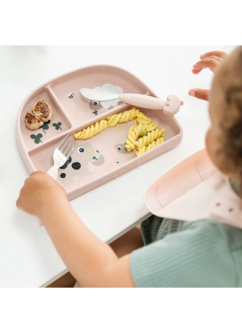 PLATE FOODIE TINY FARM POWDER