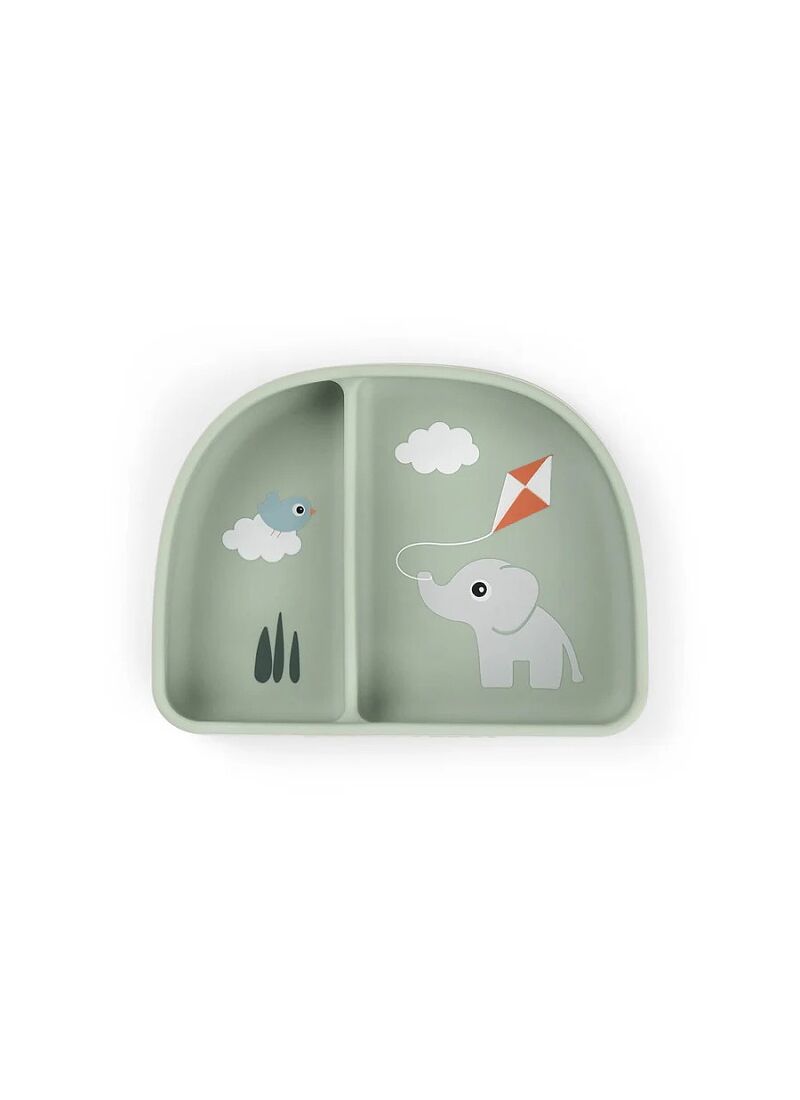 PLATE FOODIE PLAYGROUND GREEN