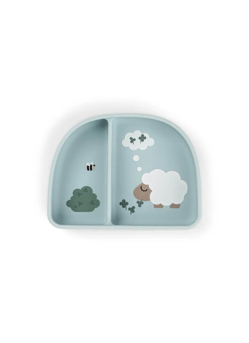 PLATE FOODIE TINY FARM BLUE