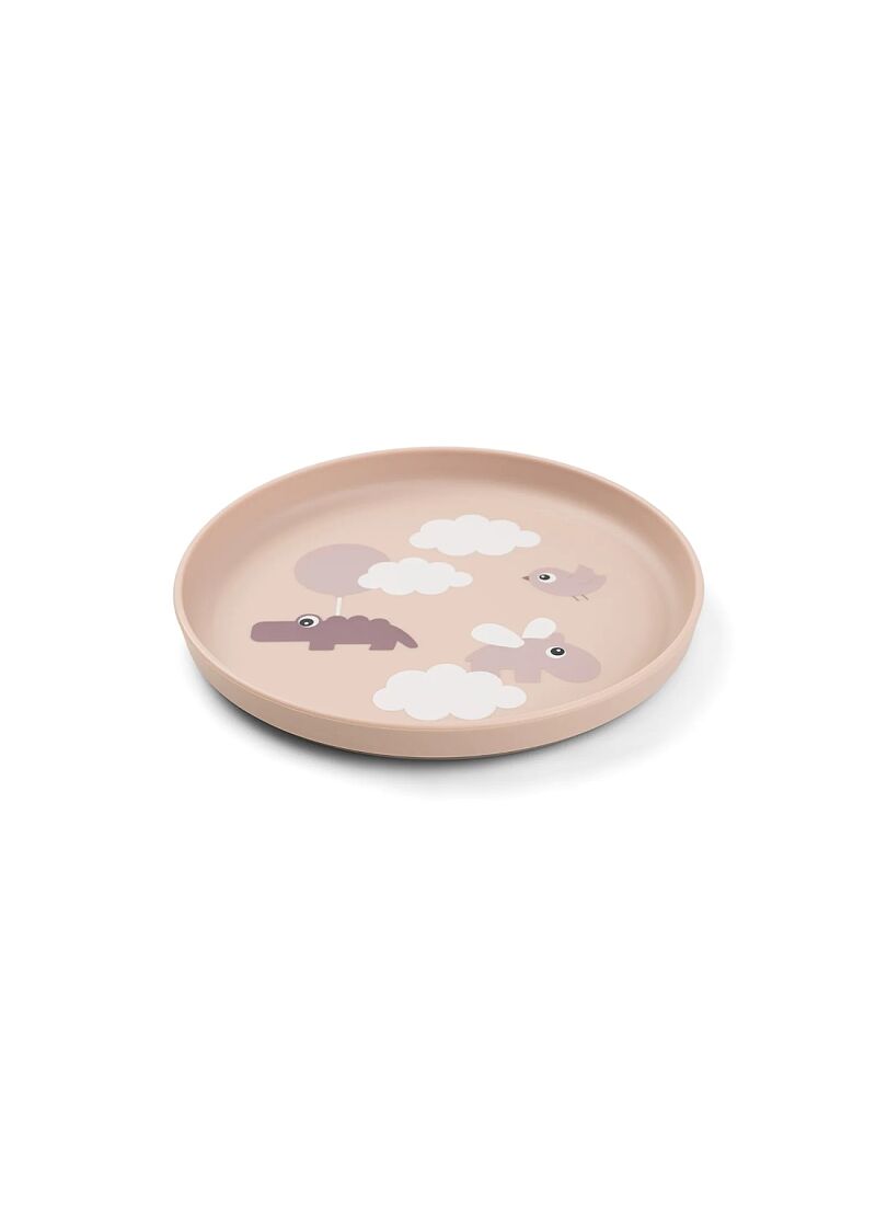 PLATE FOODIE HAPPY CLOUDS POWDER