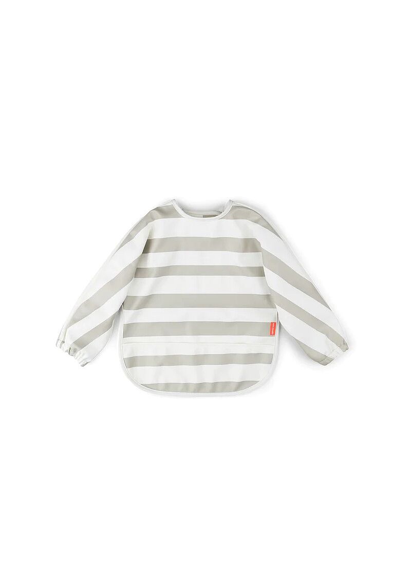 LONGSLEEVED BIB STRIPES SAND