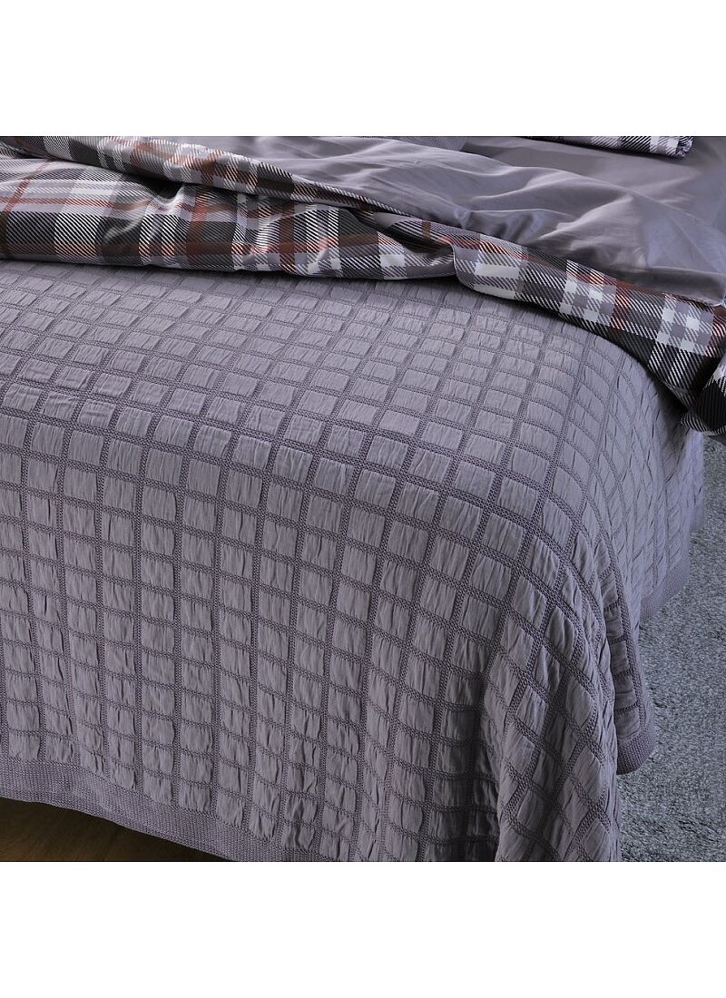 SINGLE KNITTED BLANKET 1186 ROSE