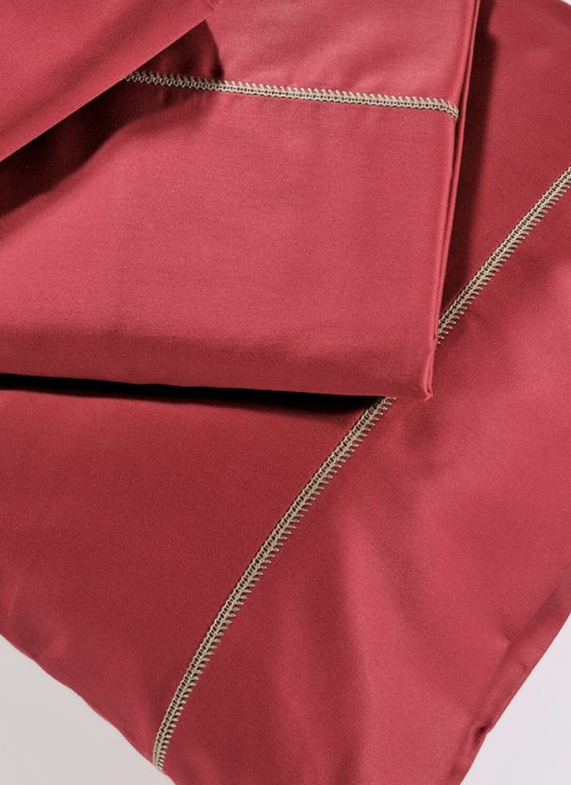 QUEEN DUVET COVER SET BORDO (S250/9)