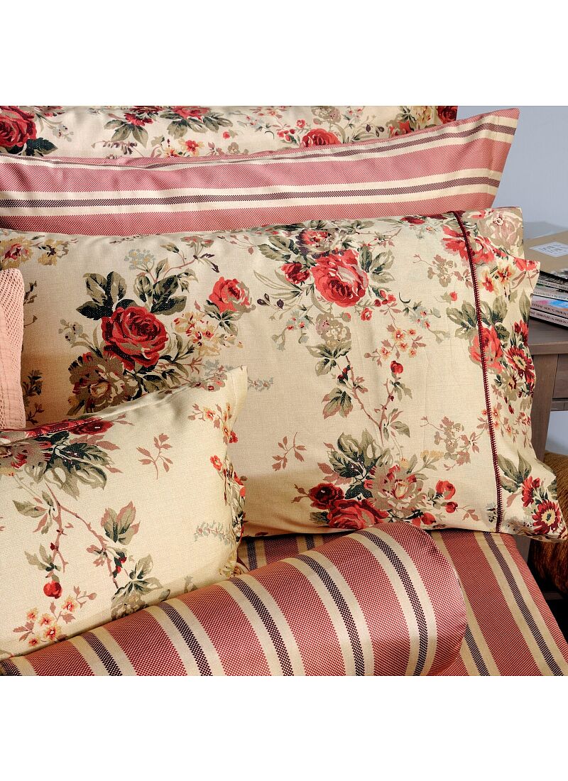 SINGLE DUVET COVER SET ANTIQUE FLOWER (S869)